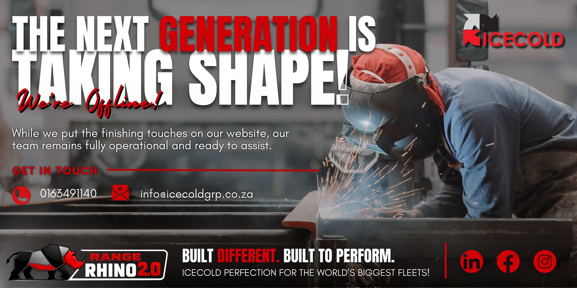 Icecold Bodies. The next generation is taking shape. We're offline while we put the finishing touches on our website. Our team remains fully operational.